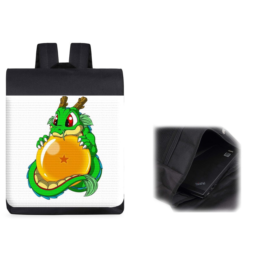 PACK MOCHILA Y ESTUCHE dragon ball z super shenron dragon bola material escolar