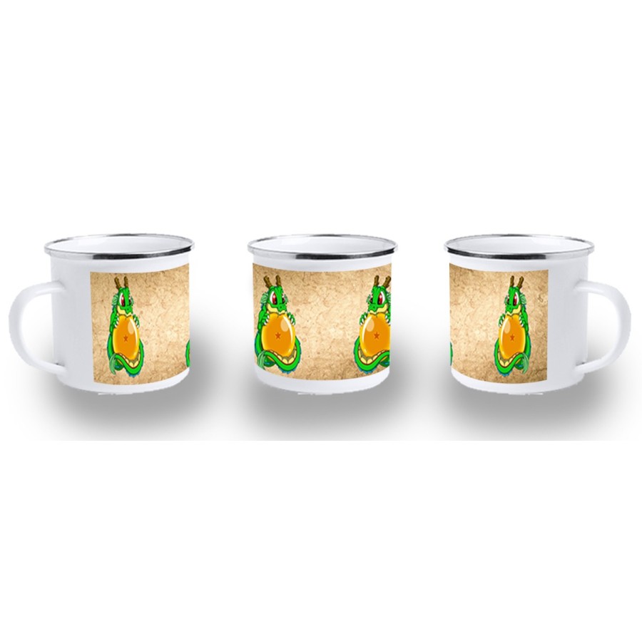 TAZA METALICA dragon ball z super shenron dragon bola metal personalizada