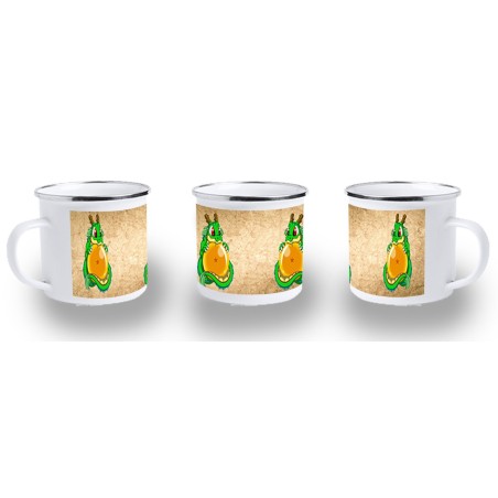 TAZA METALICA dragon ball z super shenron dragon bola metal personalizada