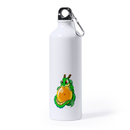 BIDON GRANDE 800 ML ACERO INOXIDABLE dragon ball z super shenron dragon bola deporte deportivo mosqueton botella