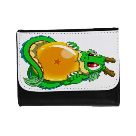 BILLETERA BILLETERO dragon ball z super shenron dragon bola unisex negro monedero