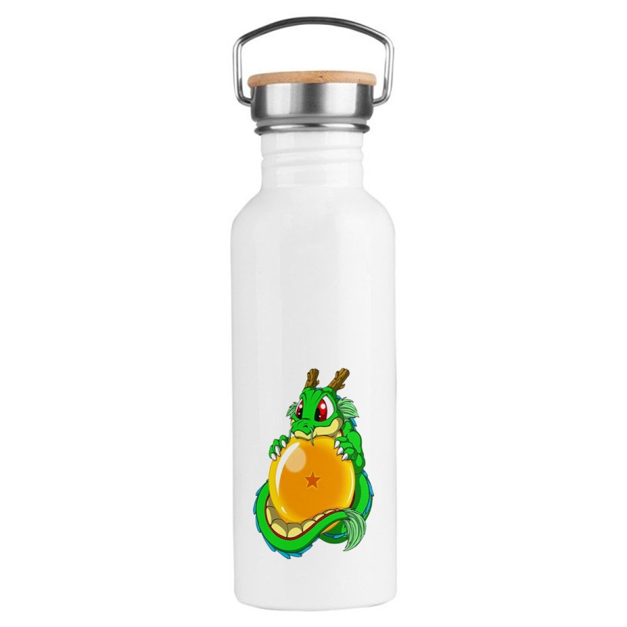 BIDON 750 ML ACERO INOXIDABLE ESTILO RETRO dragon ball z super shenron dragon bola deporte deportivo botella