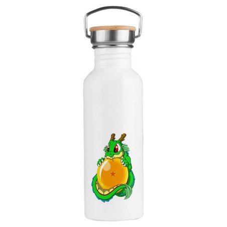 BIDON 750 ML ACERO INOXIDABLE ESTILO RETRO dragon ball z super shenron dragon bola deporte deportivo botella