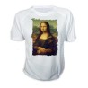 CAMISETA GIOCONDA MONALISA CUADRO ARTE personalizada