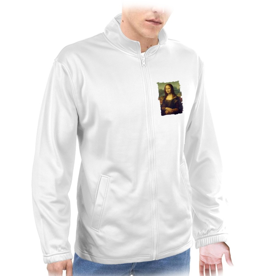 CHAQUETA TECNICA 1 IMPRESION GIOCONDA MONALISA CUADRO ARTE  personalizada