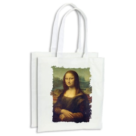 PACK BOLSAS GIOCONDA MONALISA CUADRO ARTE cocina compra personalizadas