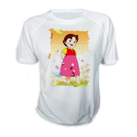 CAMISETA HEIDI ABUELO SERIE ANTIGUA ANIME personalizada