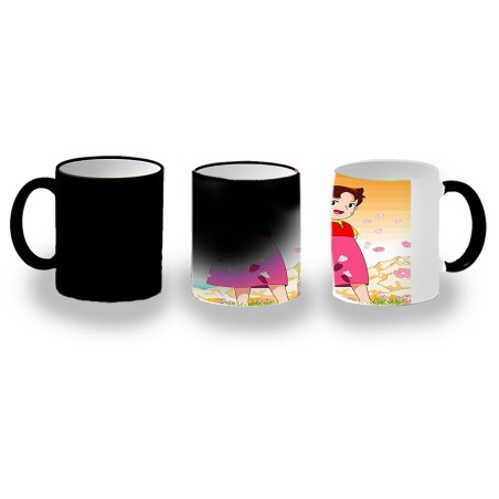 TAZA MÁGICA HEIDI ABUELO SERIE ANTIGUA ANIME personalizada