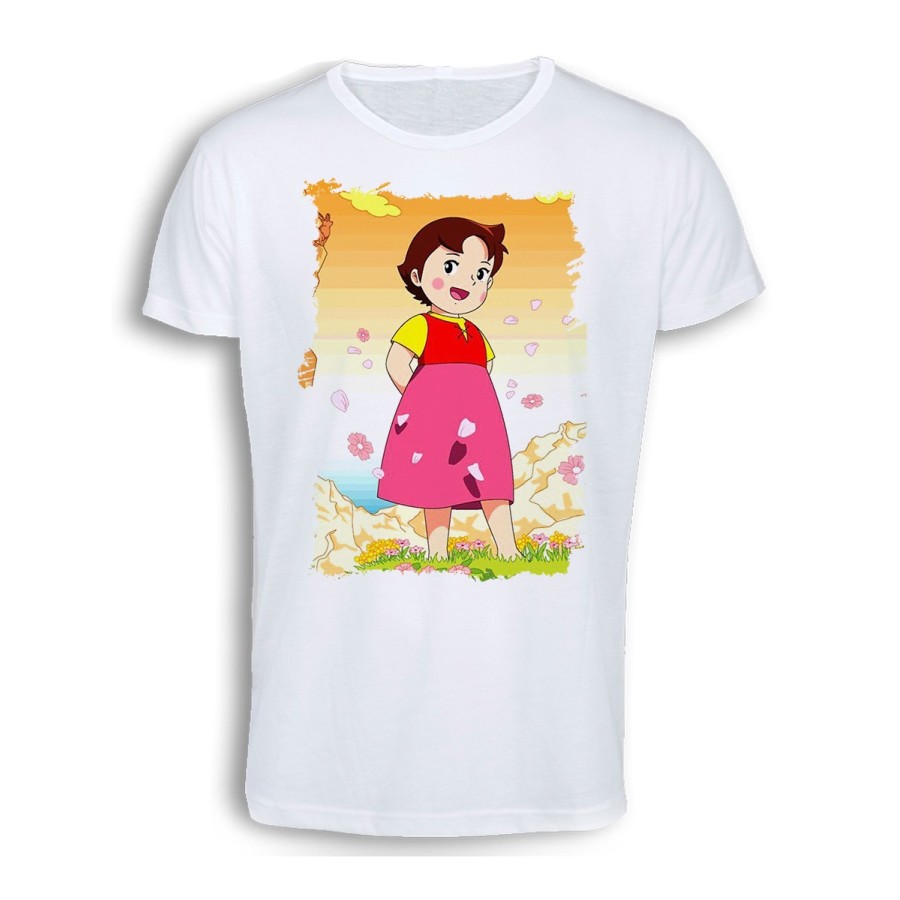 CAMISETA TACTO ALGODÓN HEIDI ABUELO SERIE ANTIGUA ANIME cómoda personalizada