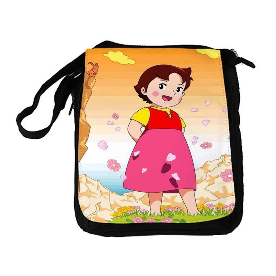 BANDOLERA REPORTERO MEDIANA BOLSO HEIDI ABUELO SERIE ANTIGUA ANIME bolsa mochila hombro