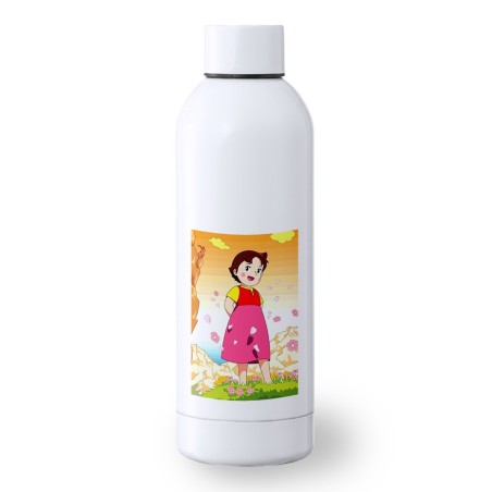 BIDON 500 ML ACERO INOXIDABLE HEIDI ABUELO SERIE ANTIGUA ANIME deporte deportivo botella senderismo