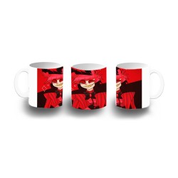TAZA DE PLASTICO HAZBIN HOTEL ALASTOR niños personalizada