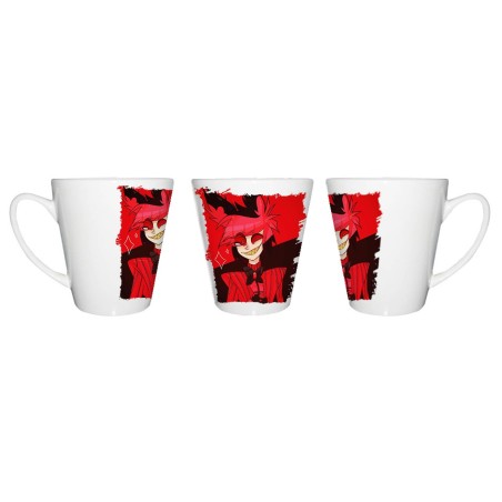TAZA CÓNICA HAZBIN HOTEL ALASTOR conica personalizada
