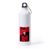 BIDON GRANDE 800 ML ACERO INOXIDABLE HAZBIN HOTEL ALASTOR deporte deportivo mosqueton botella