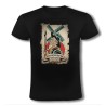 CAMISETA NEGRA DON QUIJOTE DE LA MANCHA moda verano personalizada