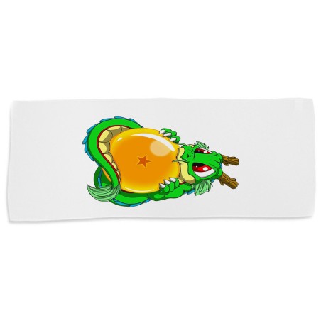 TOALLA GIMNASIO GYM ABSORBENTE dragon ball z super shenron dragon bola suave con bolsita