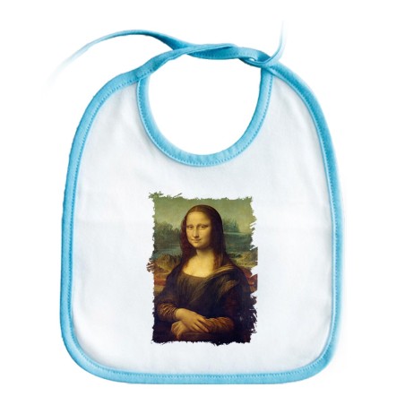 BABERO COLORES GIOCONDA MONALISA CUADRO ARTE personalizado bebe