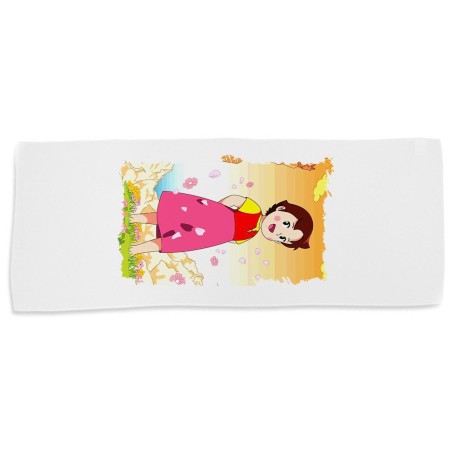 TOALLA GIMNASIO GYM ABSORBENTE HEIDI ABUELO SERIE ANTIGUA ANIME suave con bolsita