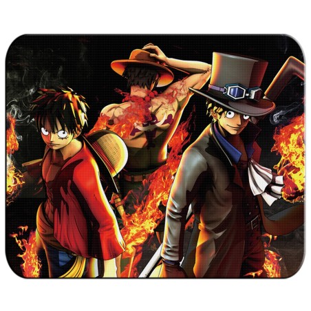 ALFOMBRILLA ONEPIECE LUFFY PELIGRO pc raton personalizada