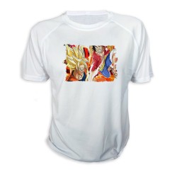 CAMISETA LUFFY VS GOKU...