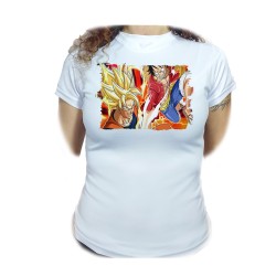 CAMISETA MUJER LUFFY VS...