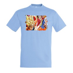 CAMISETA AZUL CIELO LUFFY...