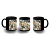 TAZA COMPLETAMENTE NEGRA ANIME LOS 7 PECADOS CAPITALES MANGA SERIE personalizada