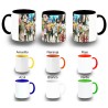 TAZA COLORES ANIME LOS 7 PECADOS CAPITALES MANGA SERIE color personalizada