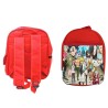 MOCHILA ROJA ANIME LOS 7 PECADOS CAPITALES MANGA SERIE escolar personalizado