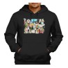 SUDADERA NEGRA CON CAPUCHA ANIME LOS 7 PECADOS CAPITALES MANGA SERIE adulto poliester algodón personalizada