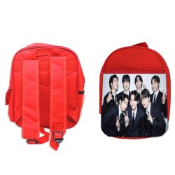 MOCHILA ROJA BTS grupo gala...