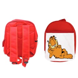 MOCHILA ROJA el gato...