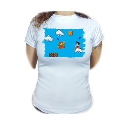 CAMISETA MUJER GOKU RETRO 8...