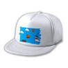 GORRA 5 PANELES REDECILLA TRASERA GOKU RETRO 8 BITS DRAGON BALL estilo rapero