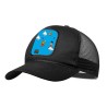 GORRA NEGRA CON REJILLA GOKU RETRO 8 BITS DRAGON BALL moda deporte