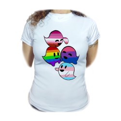 CAMISETA MUJER FANTASMAS...