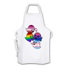 DELANTAL FANTASMAS ORGULLO GAY cocina personalizado