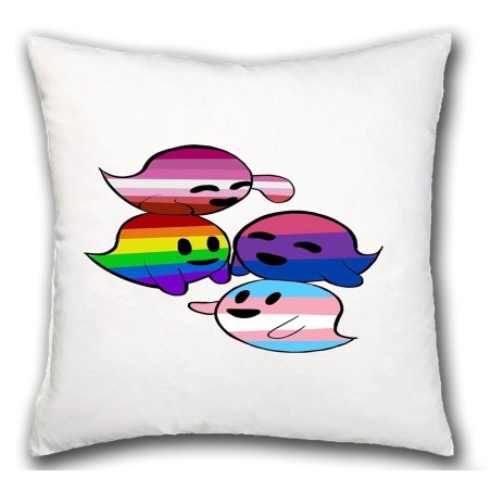 COJIN FANTASMAS ORGULLO GAY hogar comodo personalizado