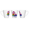 TAZA CÓNICA FANTASMAS ORGULLO GAY conica personalizada