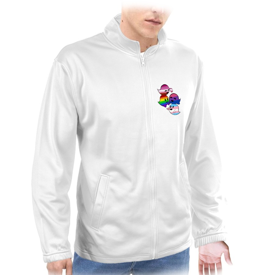 CHAQUETA TECNICA 1 IMPRESION FANTASMAS ORGULLO GAY  personalizada