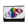 BILLETERA BILLETERO FANTASMAS ORGULLO GAY unisex negro monedero