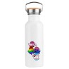 BIDON 750 ML ACERO INOXIDABLE ESTILO RETRO FANTASMAS ORGULLO GAY deporte deportivo botella