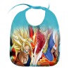 BABERO COLORES LUFFY VS GOKU ANIME SHONEN personalizado bebe