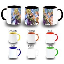 TAZA COLORES PELICULA GOKU...