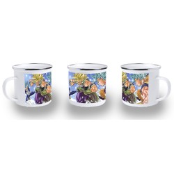 TAZA METALICA PELICULA GOKU...