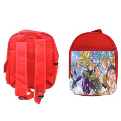 PACK MOCHILA ROJA Y ESTUCHE...