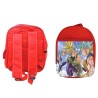 PACK MOCHILA ROJA Y ESTUCHE PELICULA GOKU VEGETA VS BROLY material escolar