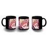 TAZA COMPLETAMENTE NEGRA YANDERE TOGA HIMIKO BOKUNOHERO personalizada