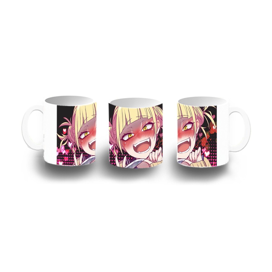 TAZA DE PLASTICO YANDERE TOGA HIMIKO BOKUNOHERO niños personalizada