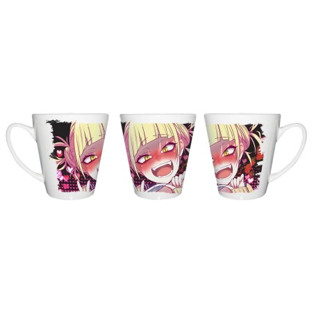 TAZA CÓNICA YANDERE TOGA HIMIKO BOKUNOHERO conica personalizada